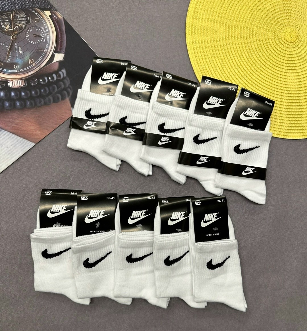 носки мужские 10 пар nike,носки мужские,носки мужские 10 пар,носки спортивные,комплект носки мужские