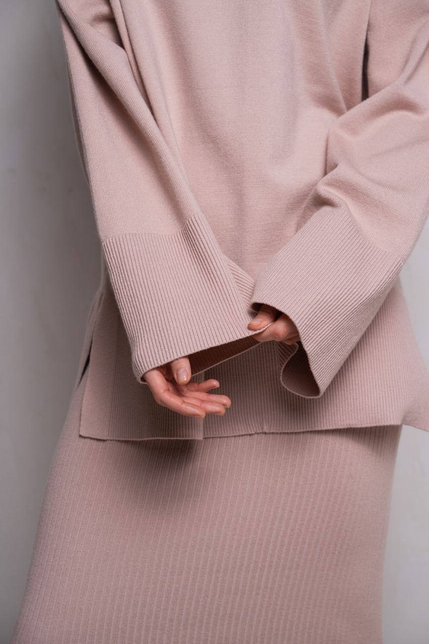 кашемировый костюм с юбкой,костюм трикотажный,костюм трикотажный с брюками,вязаные костюмы,костюм из кашемира