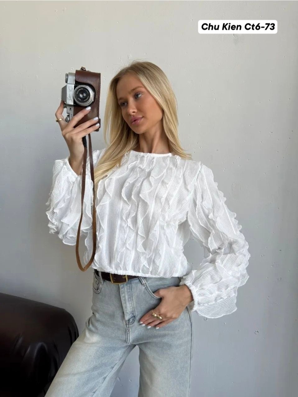 женская блузка,повседневная блуза,женская блуза,женская шифоновая блузка,eola 2936 шоколад блуза