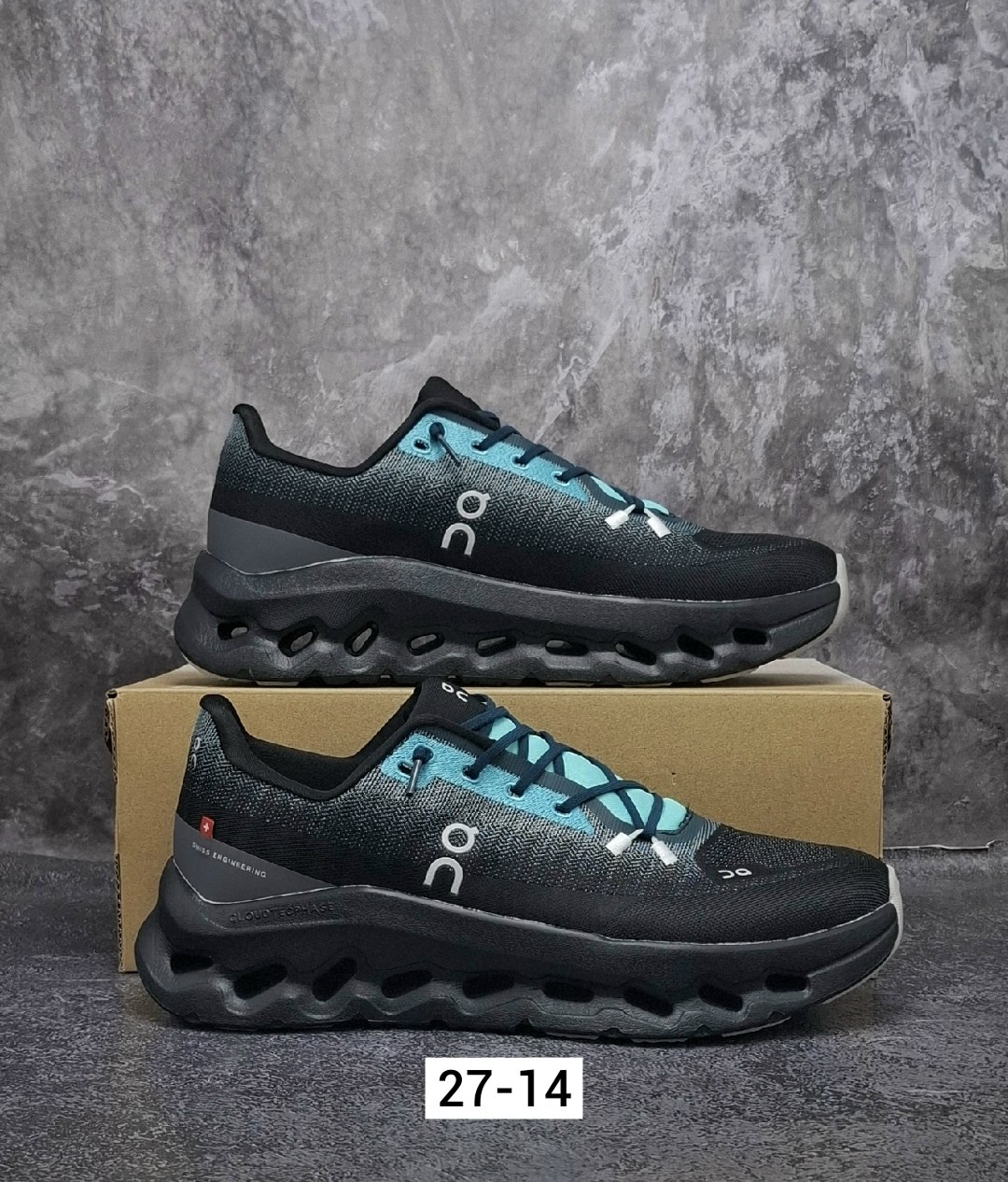 кроссовки,мужские кроссовки,кроссовки беговые мужские,водонепроницаемые кроссовки cloudrunner 2 on running серый,кроссовка мужской