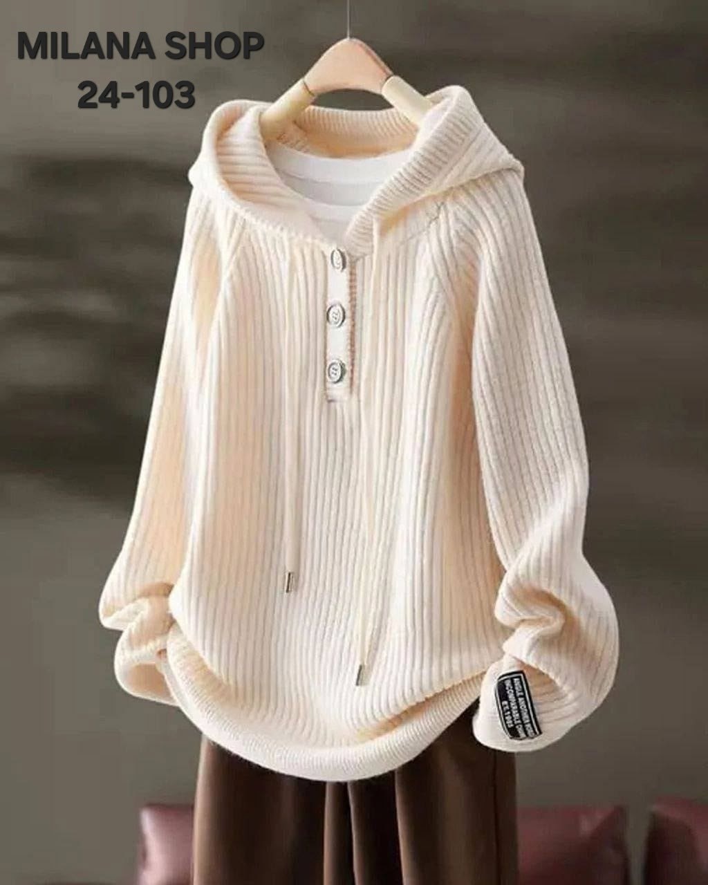 женский свитер с капюшоном,трикотажный свитер с капюшоном,кофта женская,свитер с капюшоном повседневный,свитера женские