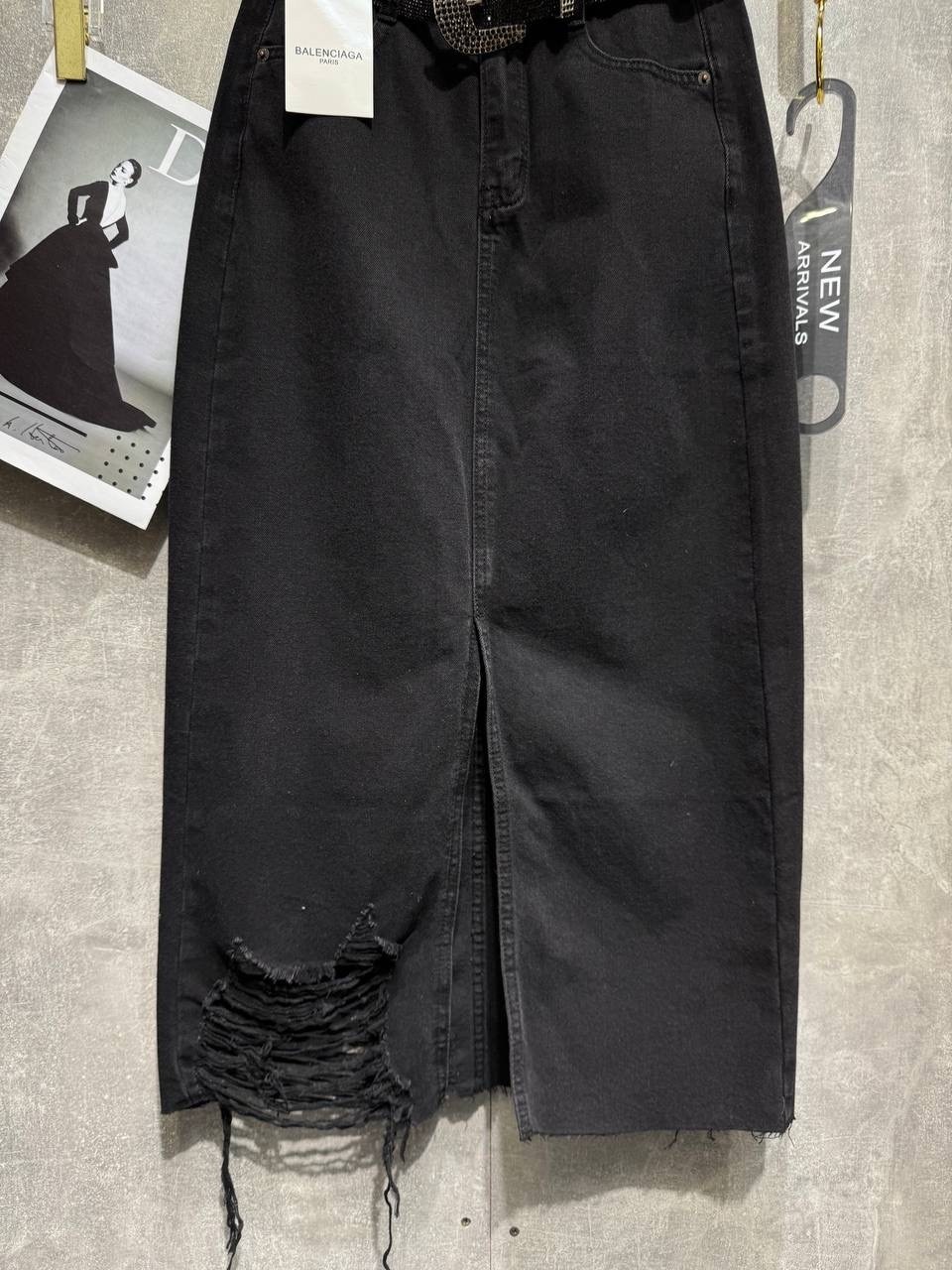 юбка джинсовая миди с разрезом,юбка джинсовая,черная джинсовая юбка,джинсовая юбка миди,длинная джинсовая юбка