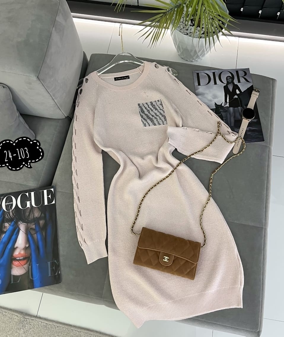 женское платье,платье вязаное,платье модное,платье,трикотажное платье