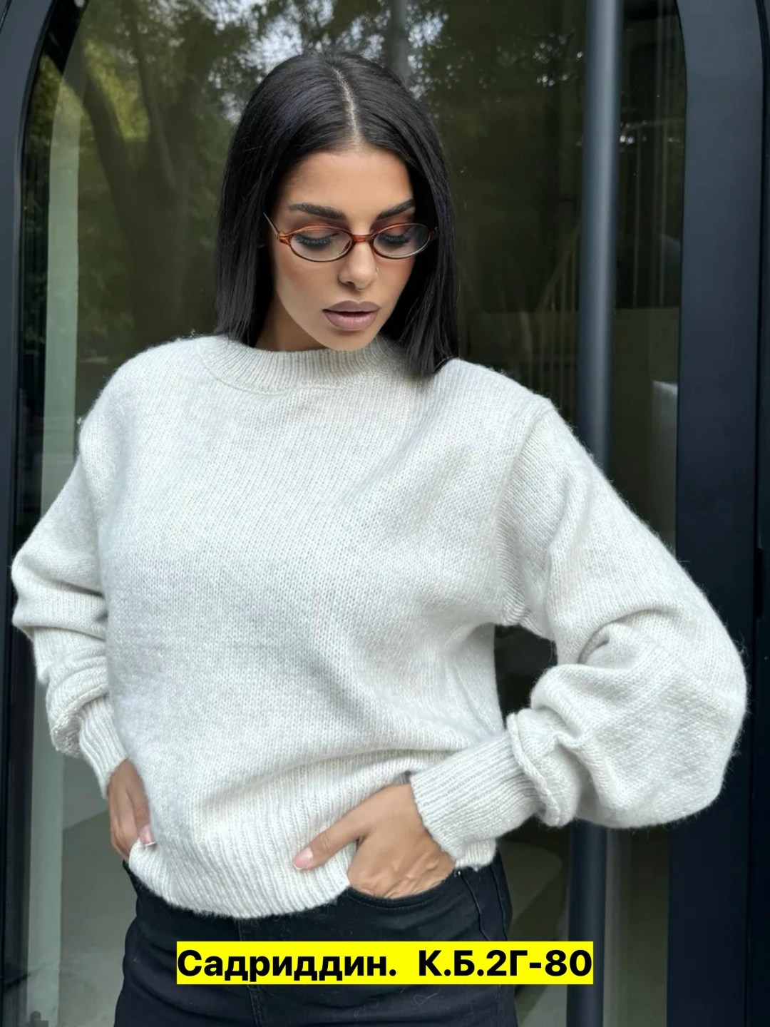 женский свитер,джемпер женский,вязаные свитера женские,свитер оверсайз укороченный вязаный свитшот nidual,женская кофта