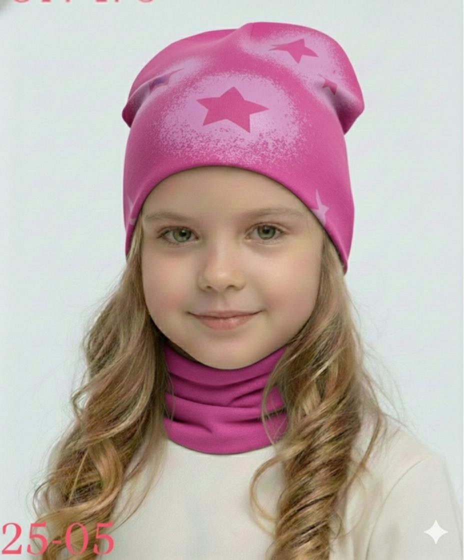 шапка для девочек,шапка демисезонная для девочек,детский шапка,шапка со снудом трикотажные двухслойные поляярик,шапка детская