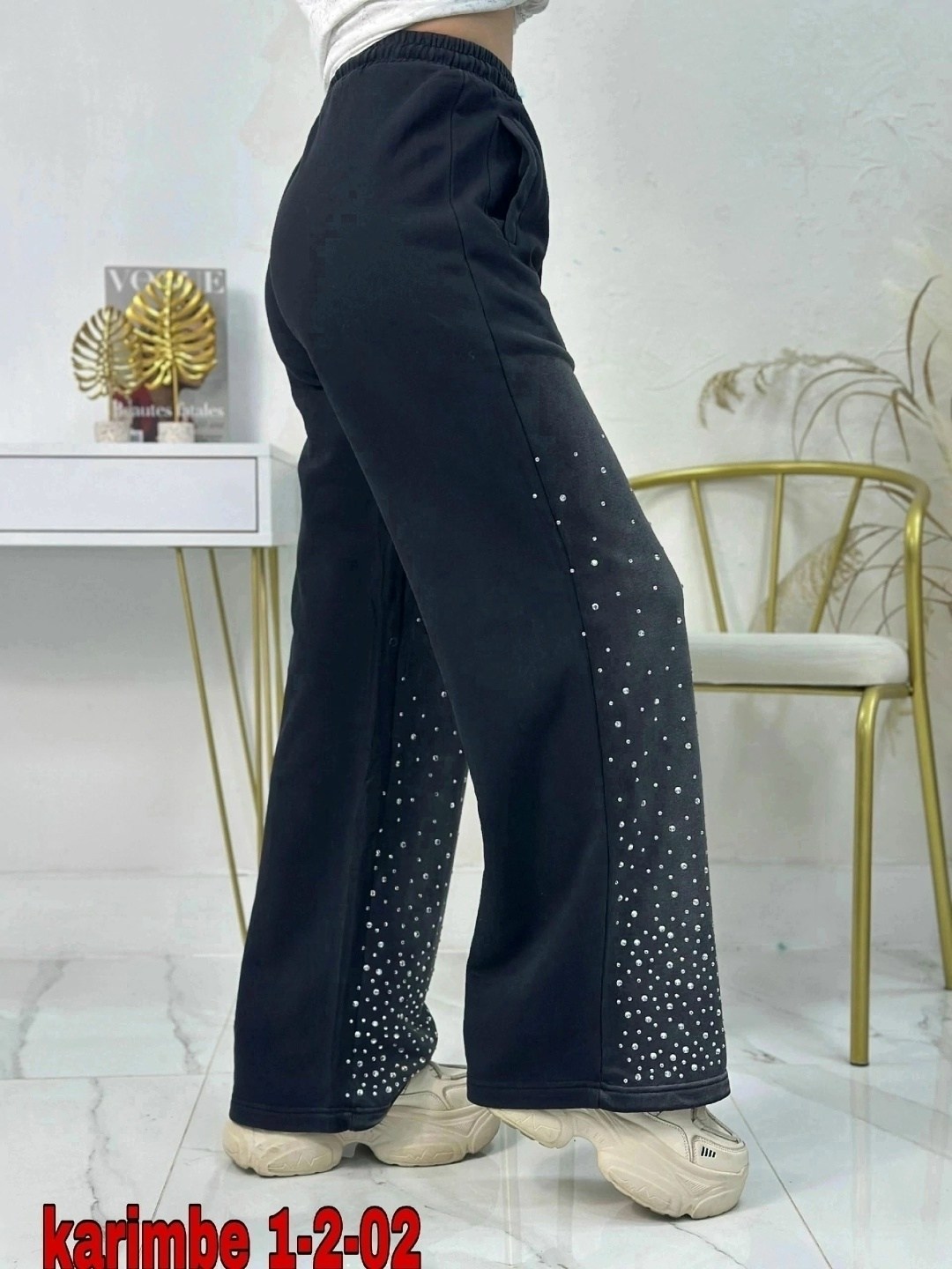 штаны модные,штаны женские,женские брюки,брюки со стразами,брюки широкие