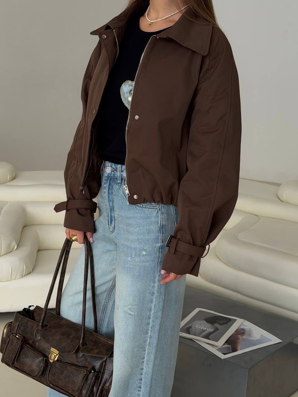 повседневная куртка,кожаная куртка,куртка бомбер,кожаный бомбер женский,куртка из экокожи