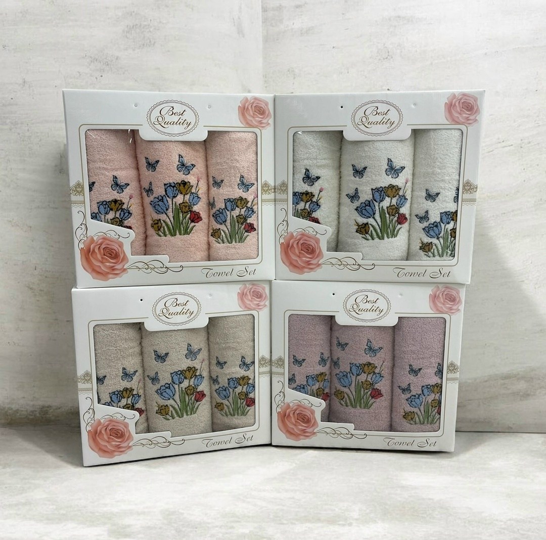 набор махровых полотенец,набор полотенец,подарочные наборы полотенец,набор кухонные полотенец,полотенца с вышивкой