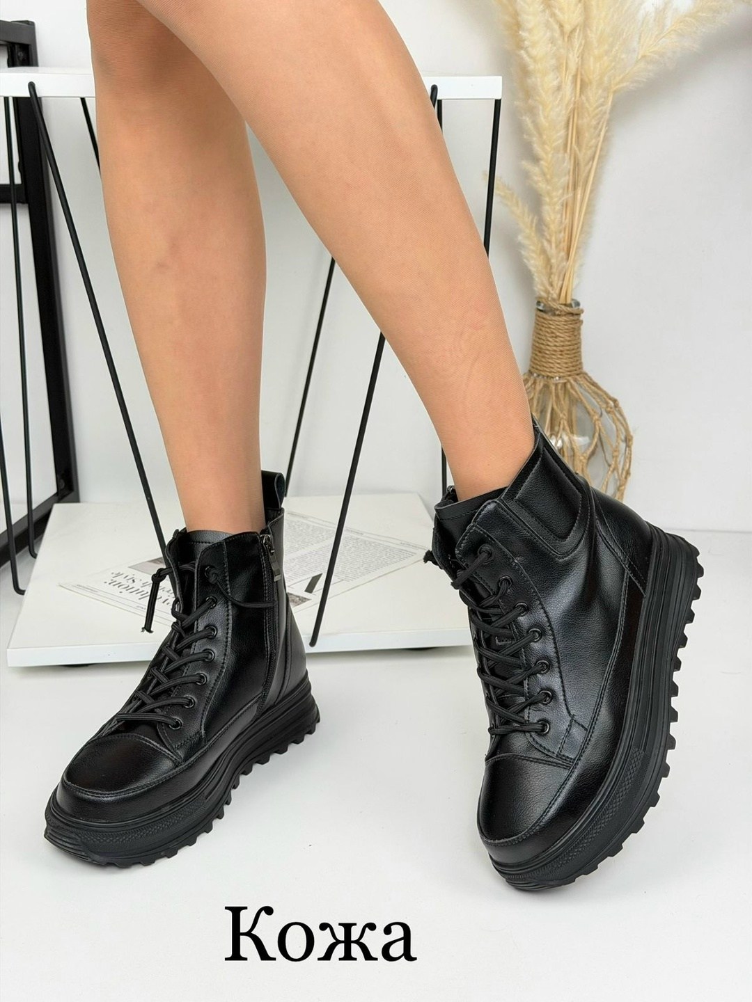 ,женские ботинки,ботинки женские черные, женская,обуви