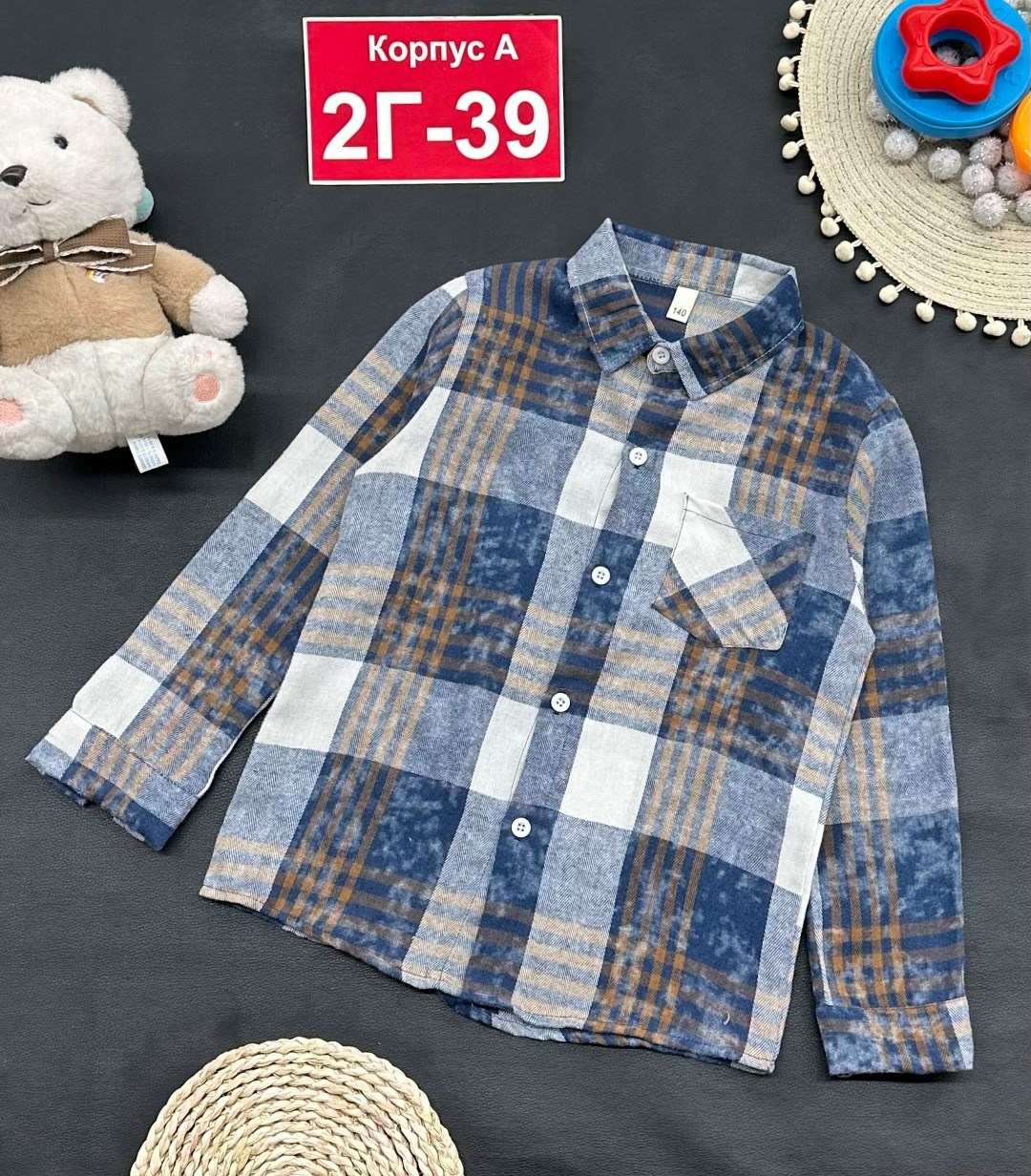 рубашка для мальчиков,детская рубашка,рубашка,теплая рубашка,рубашка в клетку для мальчика