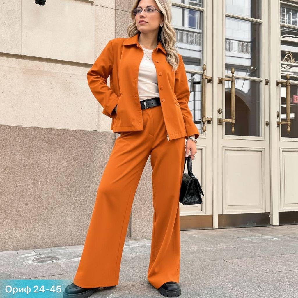 синий костюм из костюмной ткани с жакетом и брюками urs 24-373-2,синий костюм из костюмной ткани с жакетом и брюками,брючный костюм urs 24-373-2,женский брючный костюм классический,брючный костюм