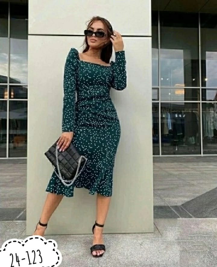 платье женское красивое,платье женская,модная ,платье,платье горох