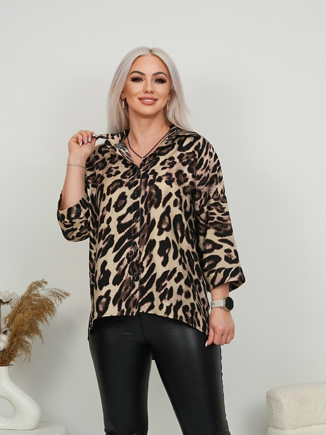 леопардовая туника,блузка с леопардовым принтом,кардиган леопардовый,леопардовый кардиган остин,стильная рубашка с леопардовым принтом