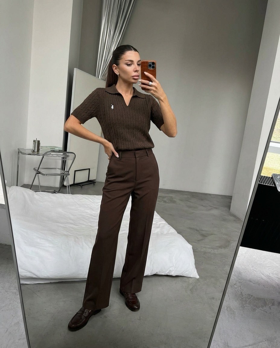 кофта женская,брюки синие,блузка кофта,одежда стильная,одежда для женщин