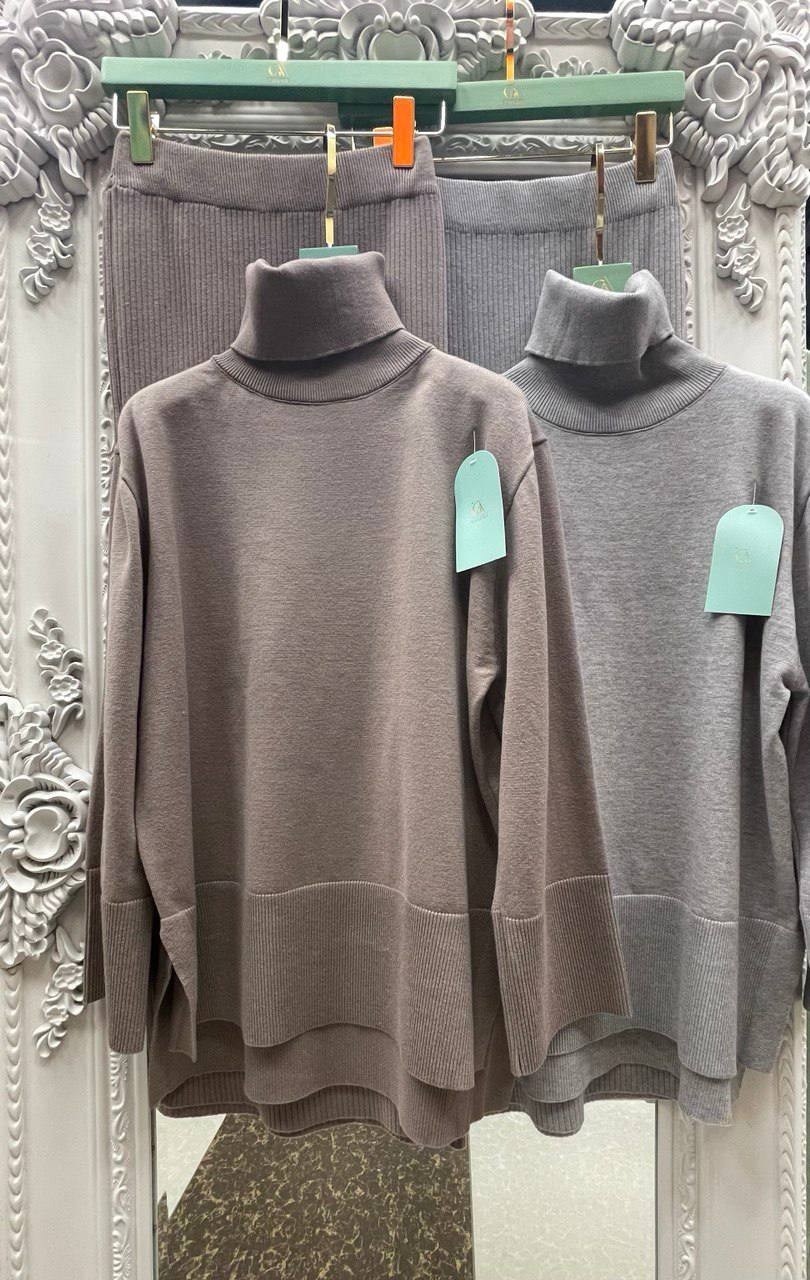 кашемировый костюм с юбкой,костюм трикотажный,костюм трикотажный с брюками,вязаные костюмы,костюм из кашемира