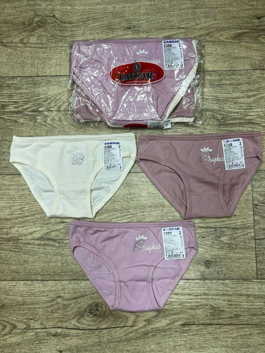 комплект трусов слипы baykar для девочек,комплект трусов baykar 3 шт,трусы для девочки baykar,трусы для девочек,комплект трусов слипы baykar