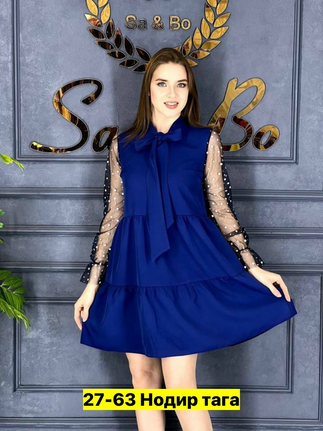 нарядное платье,туника нарядная, платье,шифоновое платье темно синее,женское платье