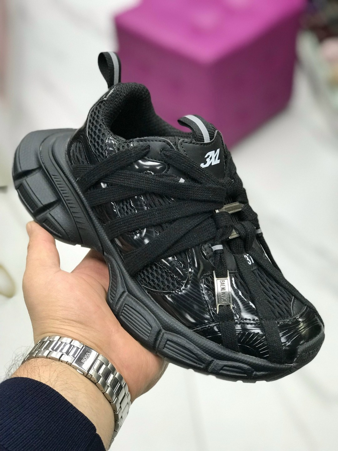 кроссовки balenciaga,кроссовки женские,кроссовки баленсиага 3xl,массивные кроссовки,массивные кроссовки женские