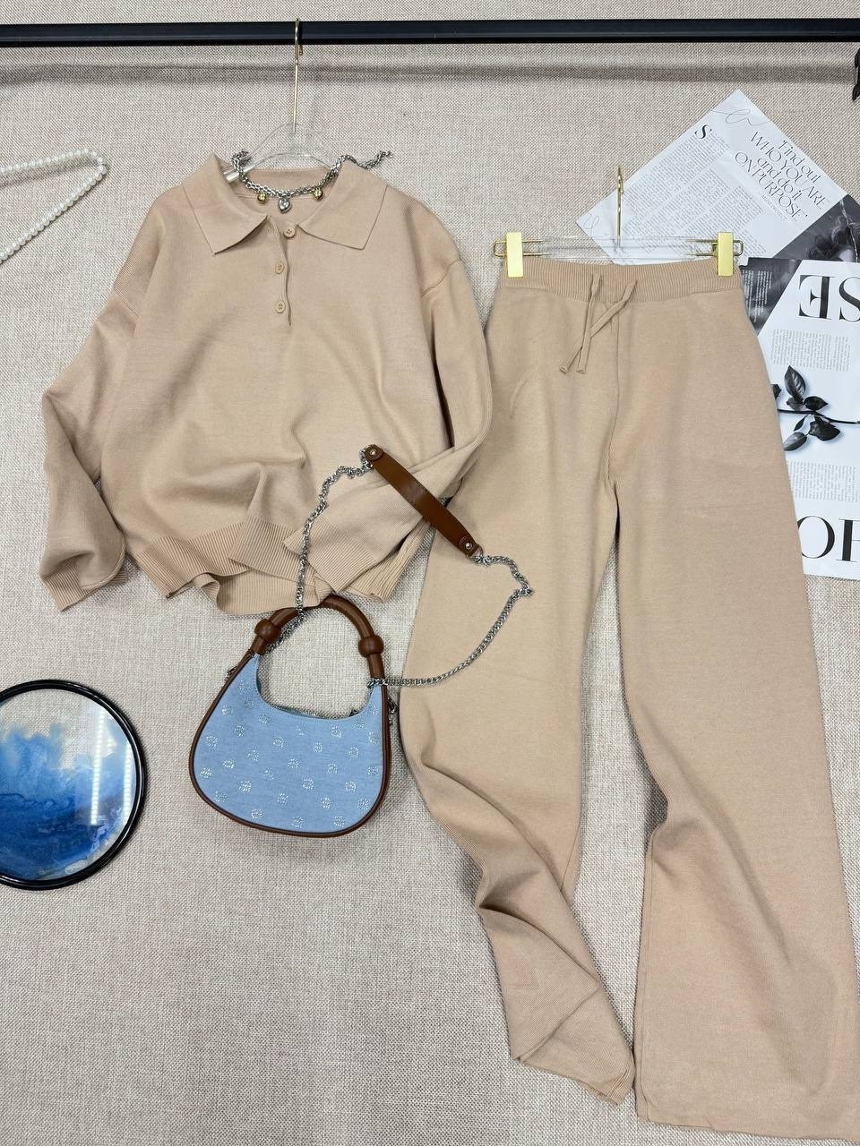 трикотажные костюмы,брючный костюм,повседневный костюм,комплект костюм,трикотажный костюм premium polo'