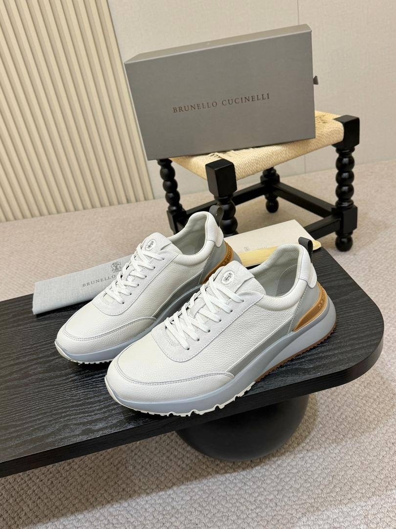 мужские кроссовки brunello cucinelli,кроссовки brunello cucinelli,комбинированные кроссовки brunello cucinelli,кожаные кроссовки brunello cucinelli,