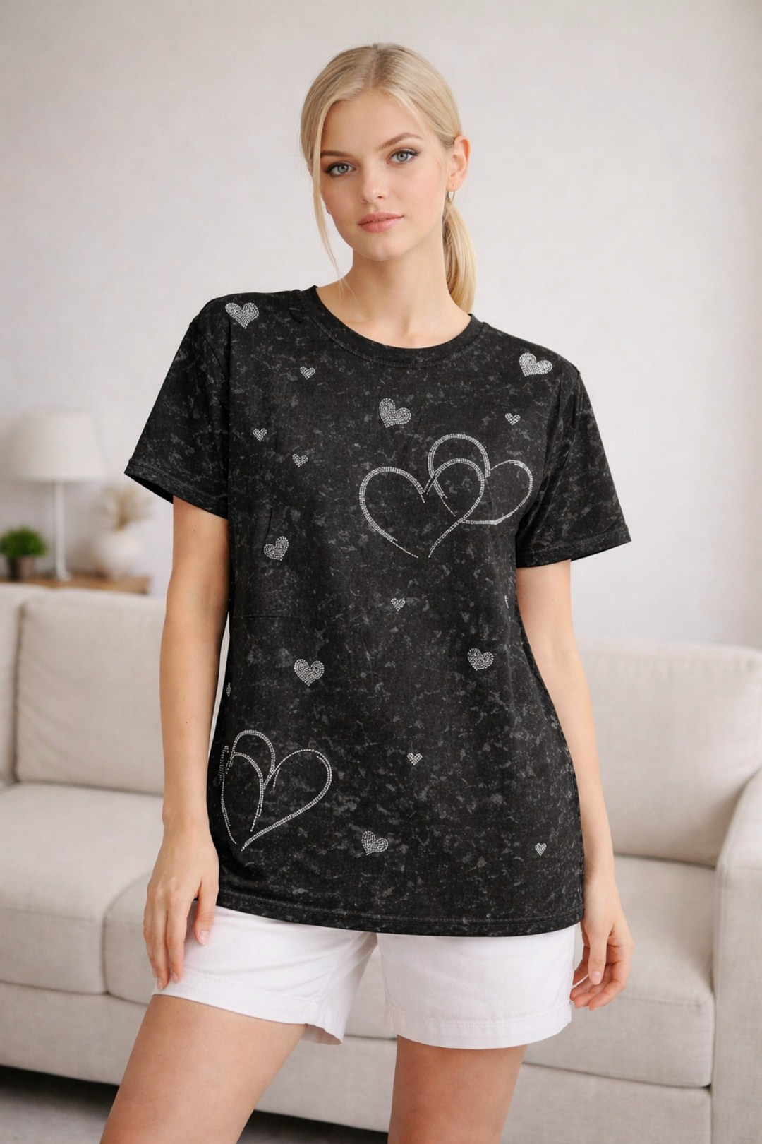 пижама женская,футболки женская,lcwaikiki верх пижамы женский с коротким рукавом и принтом круглый вырез,женская пижамная рубашка с короткими рукавами и круглым вырезом с принтом lcw dream,белая футбо