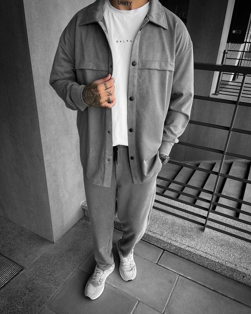 мужская мода,мужской костюм оверсайз,костюм вельветовый с рубашкой,костюм двойка мужской,мужской костюм двойка рубашка