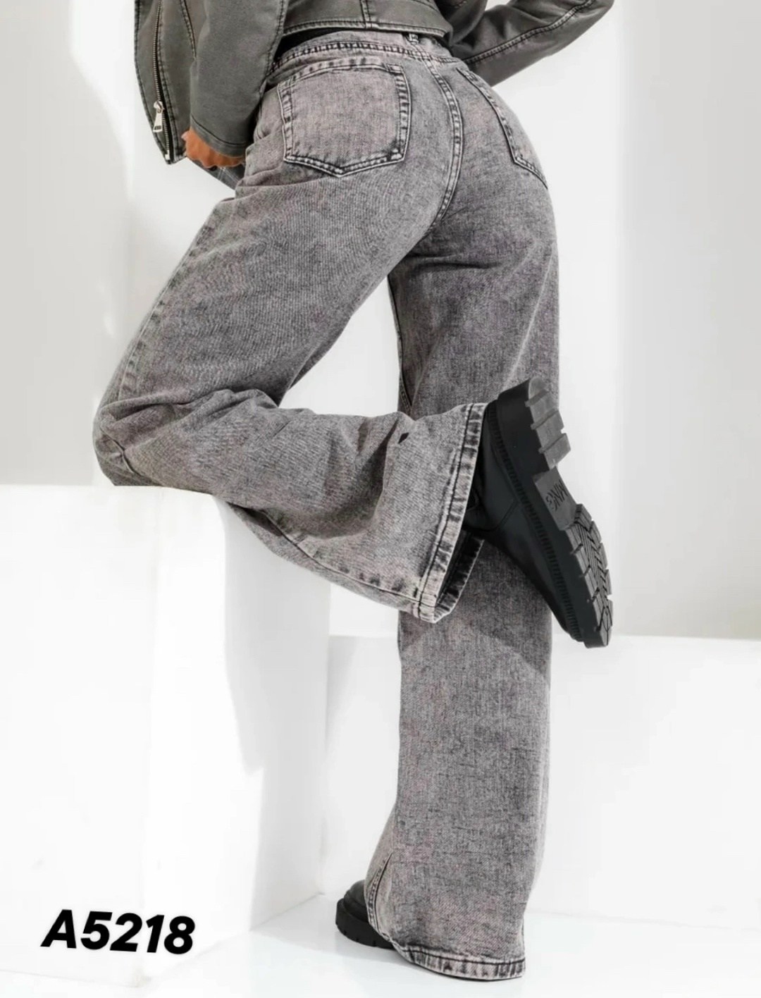 джинсы женские,джинсы трубы женские,джинсы,широкие джинсы,джинсы женский серый графит широкие