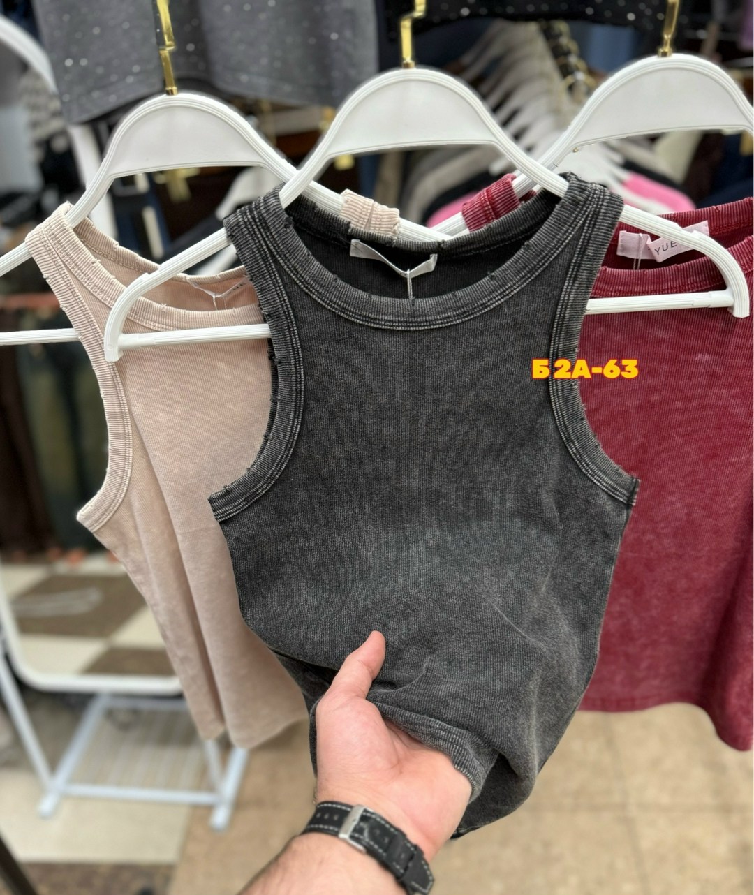 топ варенка в рубчик,топ варенка,майка топ варенка в рубчик коричневый рваный,майка женская,майка топ варенка в рубчик kamilek цвет графит