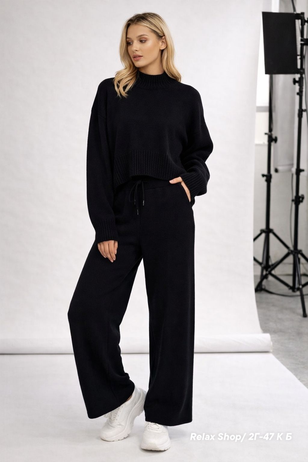 трикотажный костюм,костюм с брюками,костюм вязаный,брюки палаццо (вязаный трикотаж),трикотажный костюм с брюками