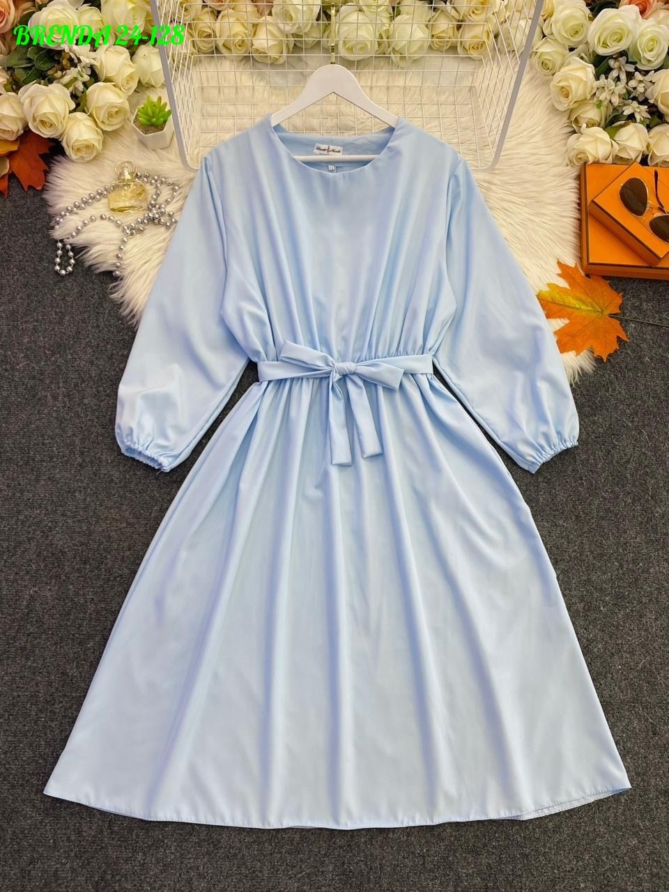 платье,платье идеальное,голубое платье,платье длины миди,шифоновое платье