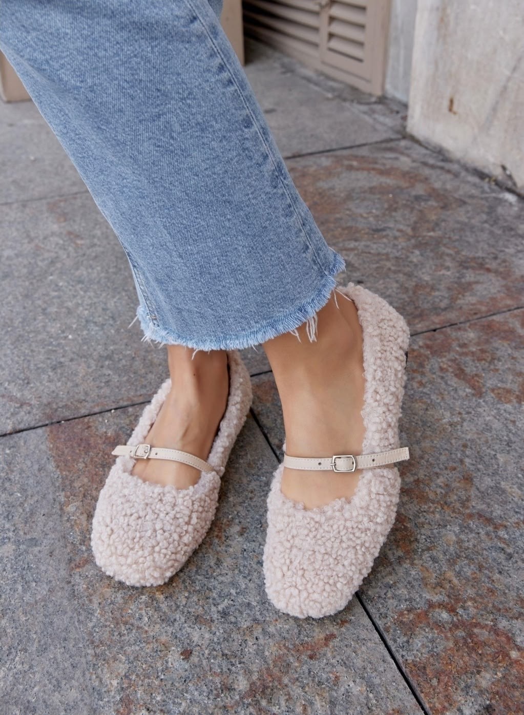 эспадрильи женские,женские балетки,повседневная ,балетки,меховая