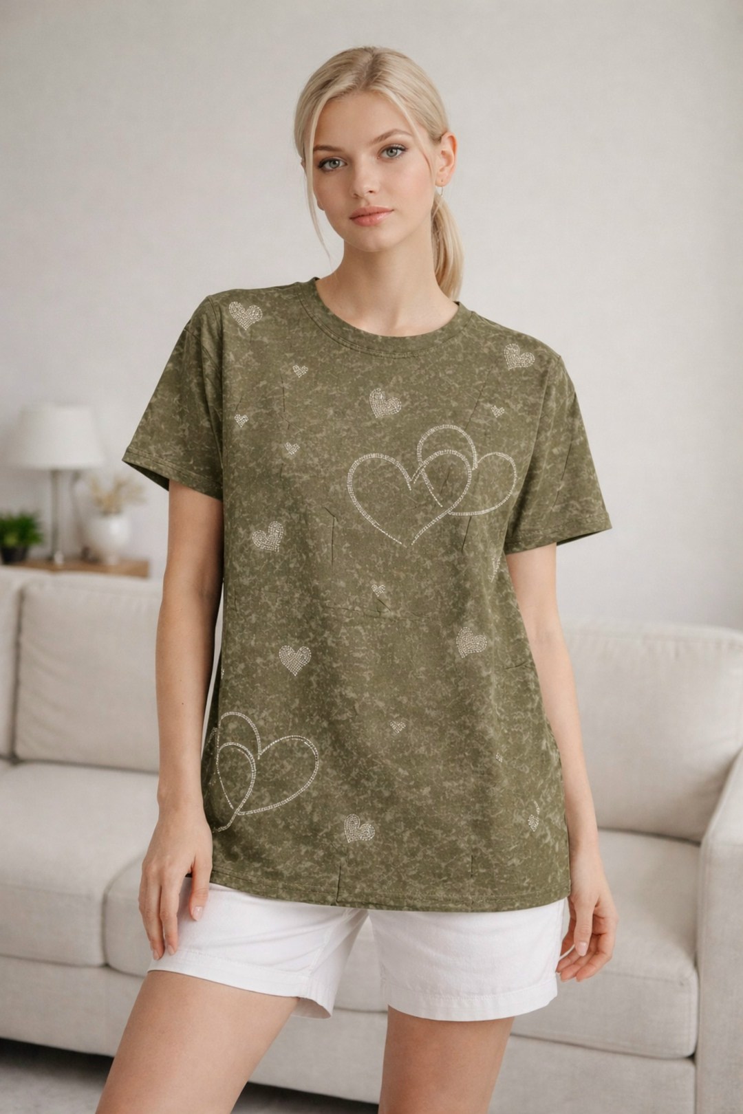 пижама женская,футболки женская,lcwaikiki верх пижамы женский с коротким рукавом и принтом круглый вырез,женская пижамная рубашка с короткими рукавами и круглым вырезом с принтом lcw dream,белая футбо