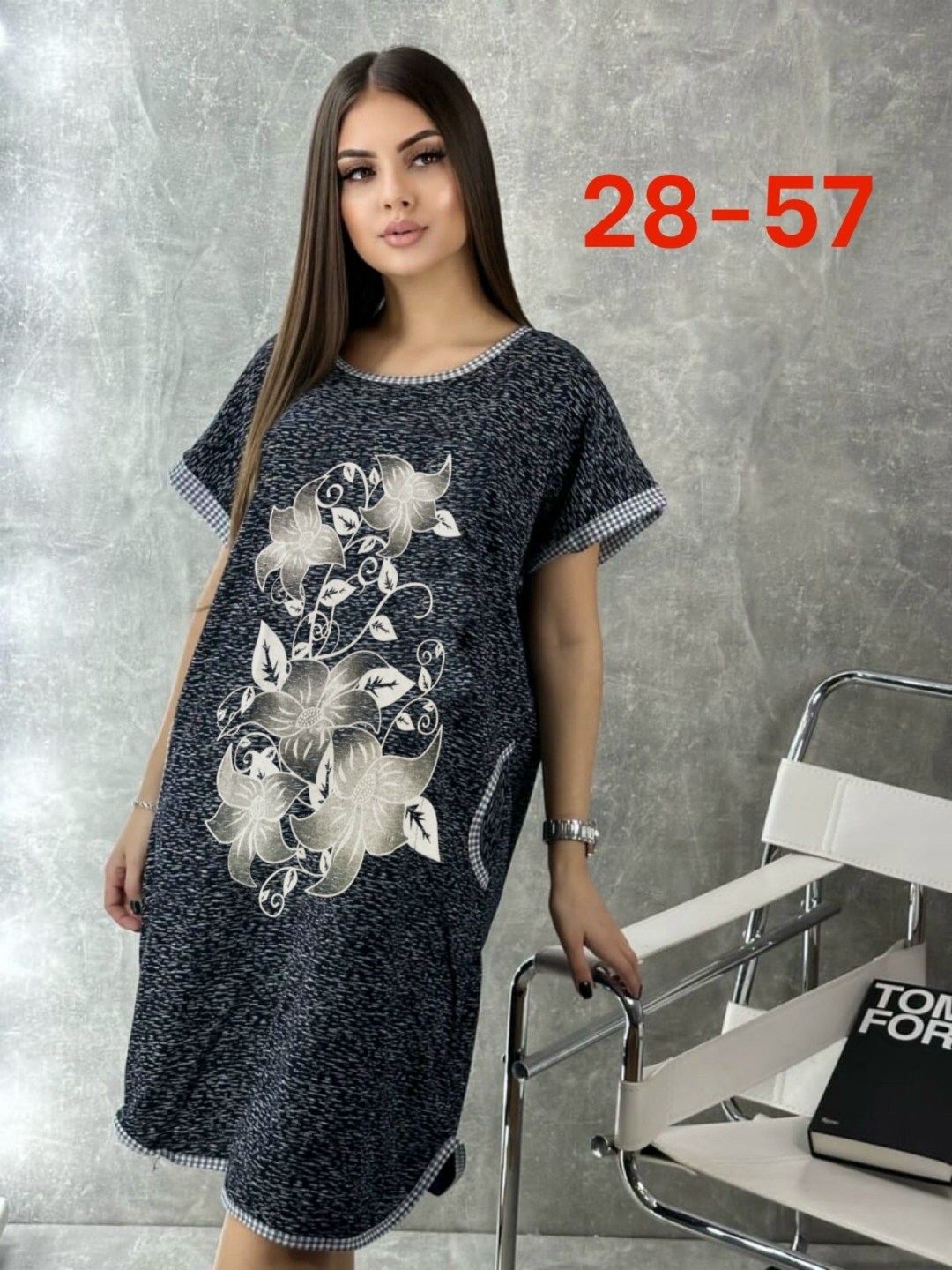 женская туника,туника домашняя женская,туника женская платье женское,туника домашняя платье больших размеров thor 6868,платье туника