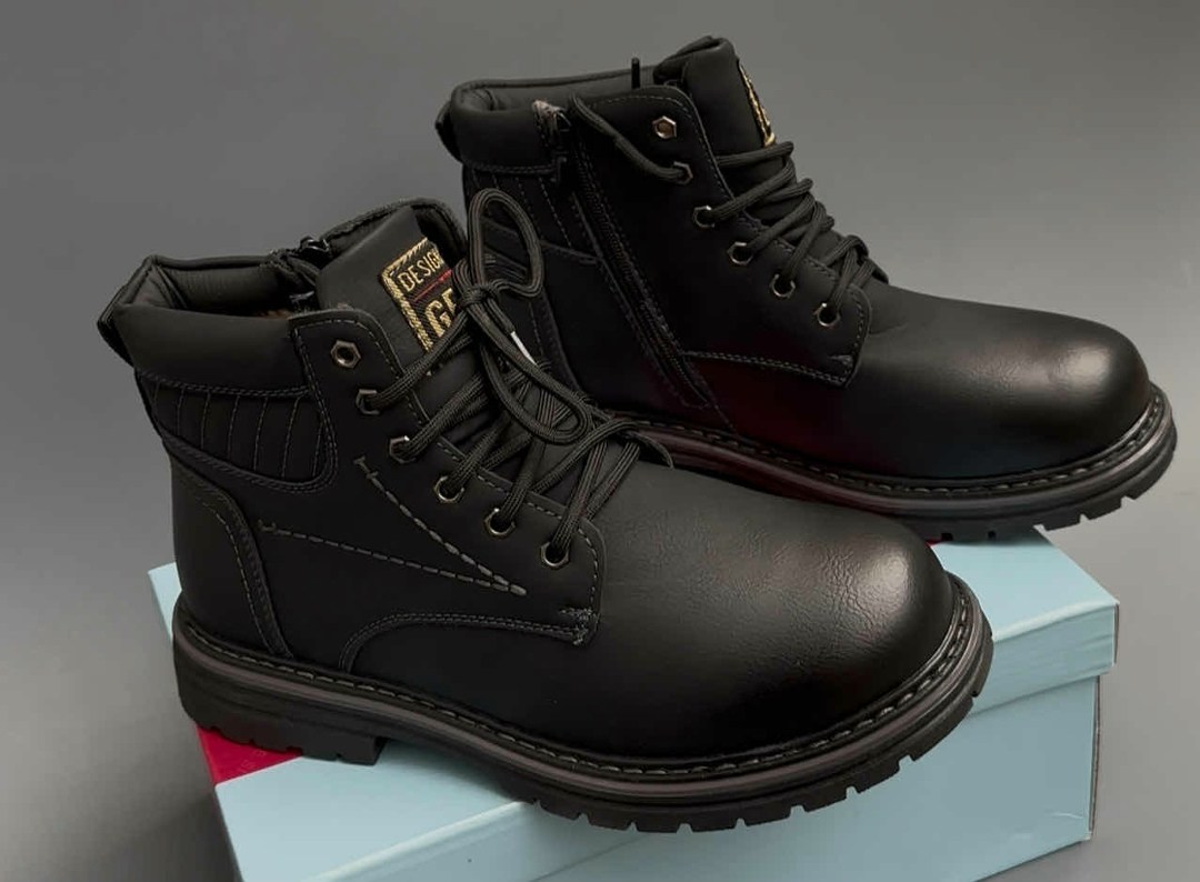 мужские ботинки,,мужские зимние ботинки,мужские зимние ботинки из натуральной кожи,мужская зимняя