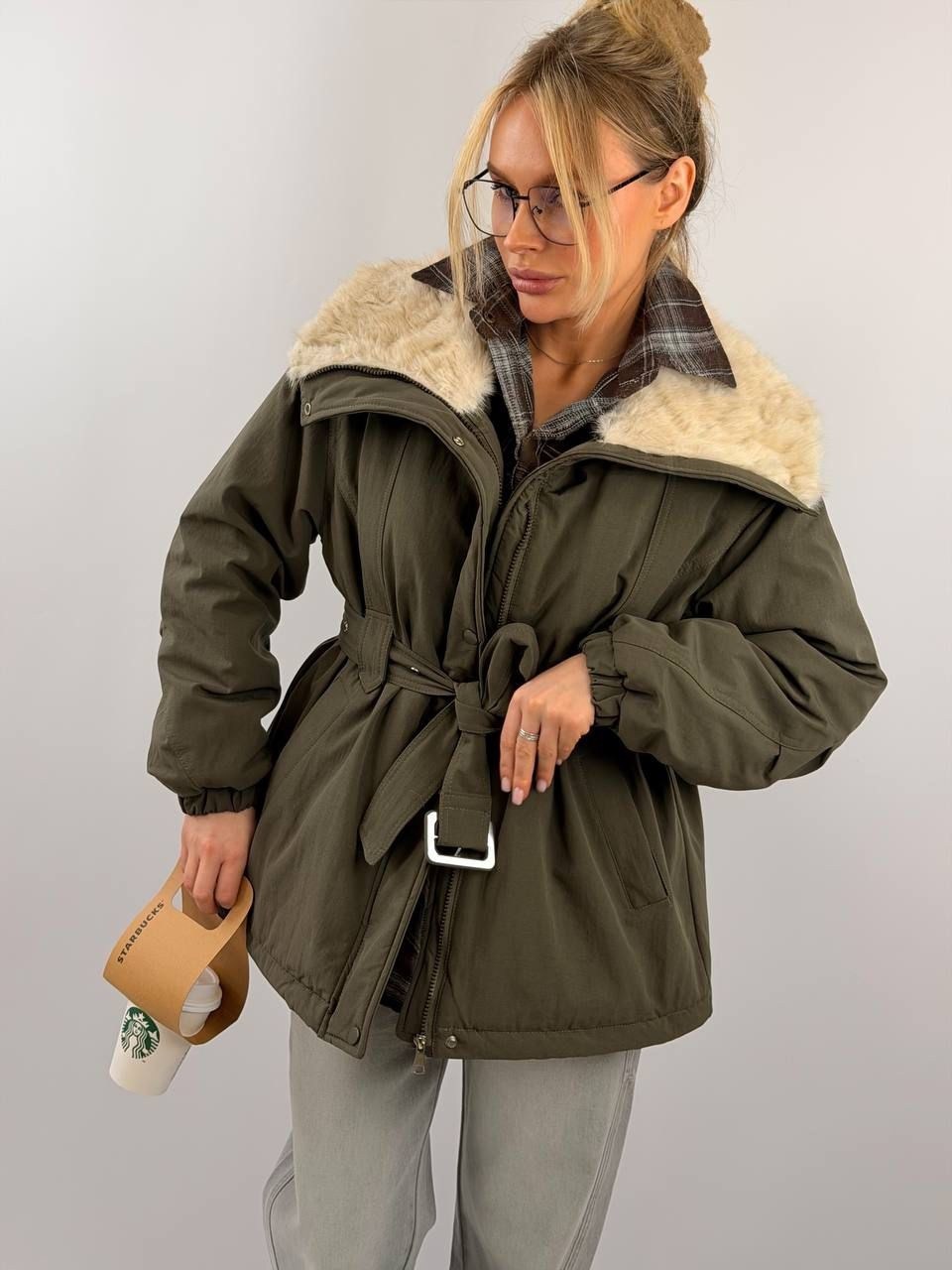 куртка оверсайз,зимняя куртка,женская куртка,куртка,куртка с накладными карманами