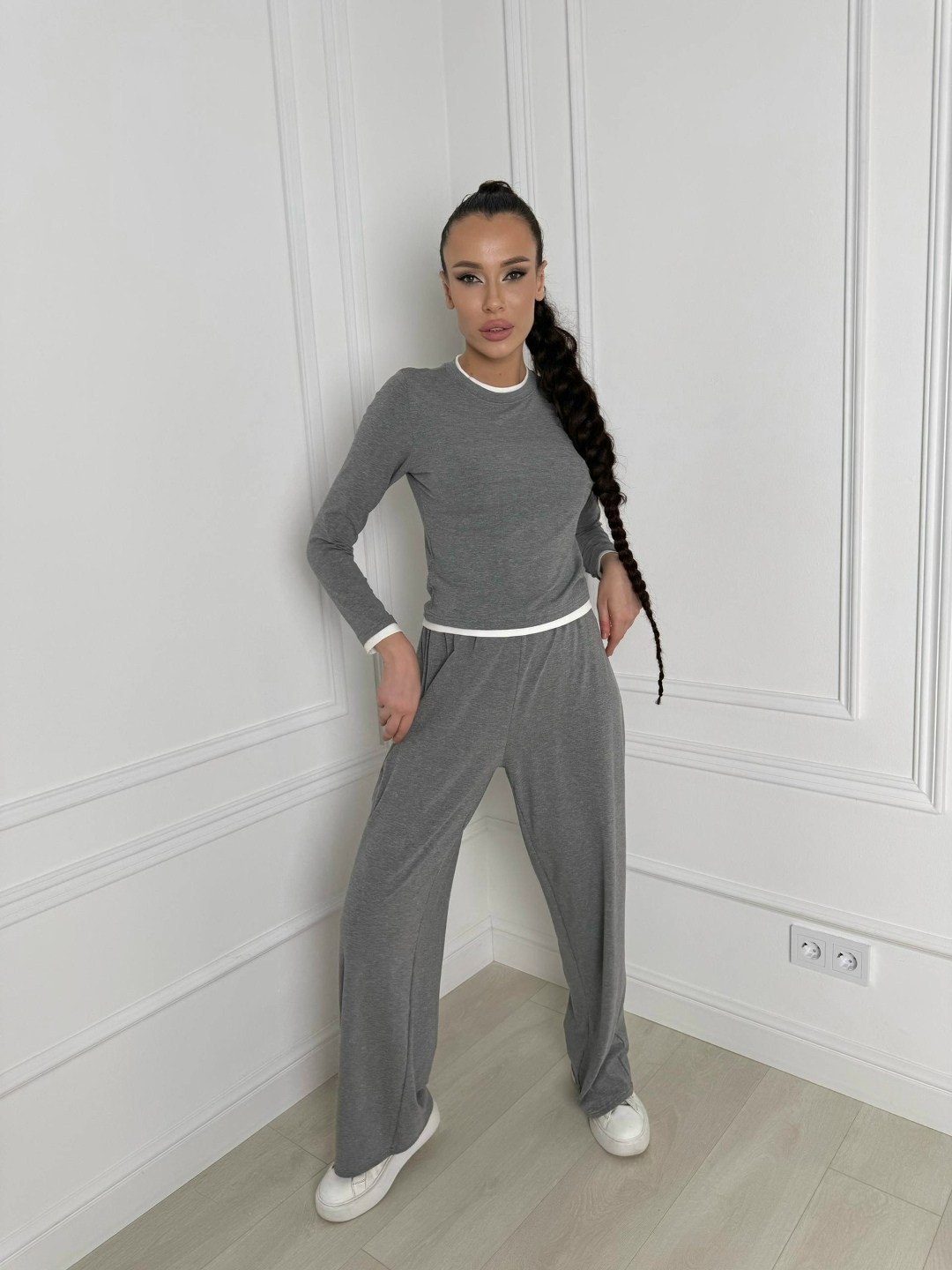 брючный костюм,трикотажный костюм,женский костюм,костюм,костюм с лонгсливом и брюками