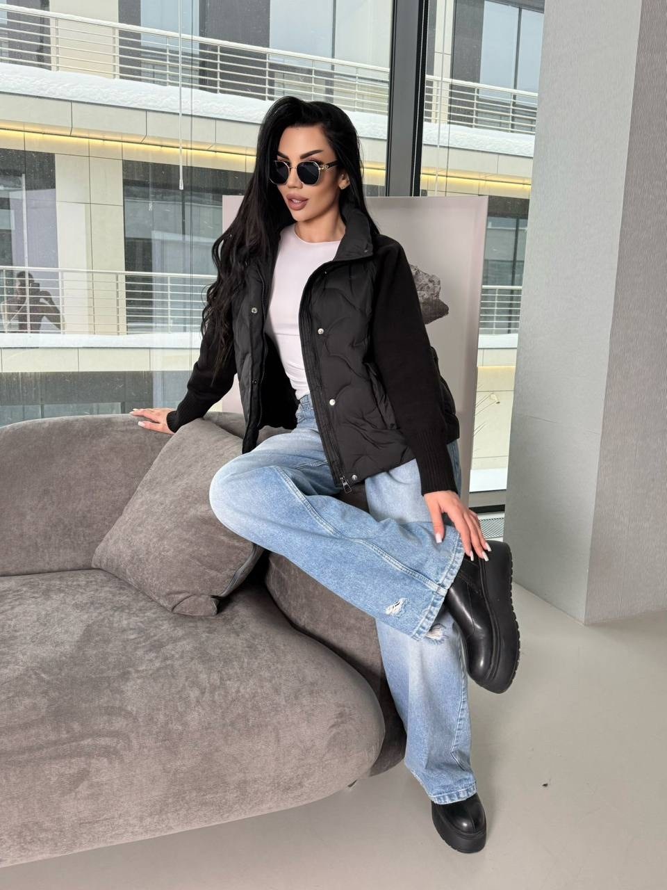 куртка женская,демисезонная куртка,куртка женская демисезонная,куртка бомбер женский стеганый em&sima,куртка стеганая