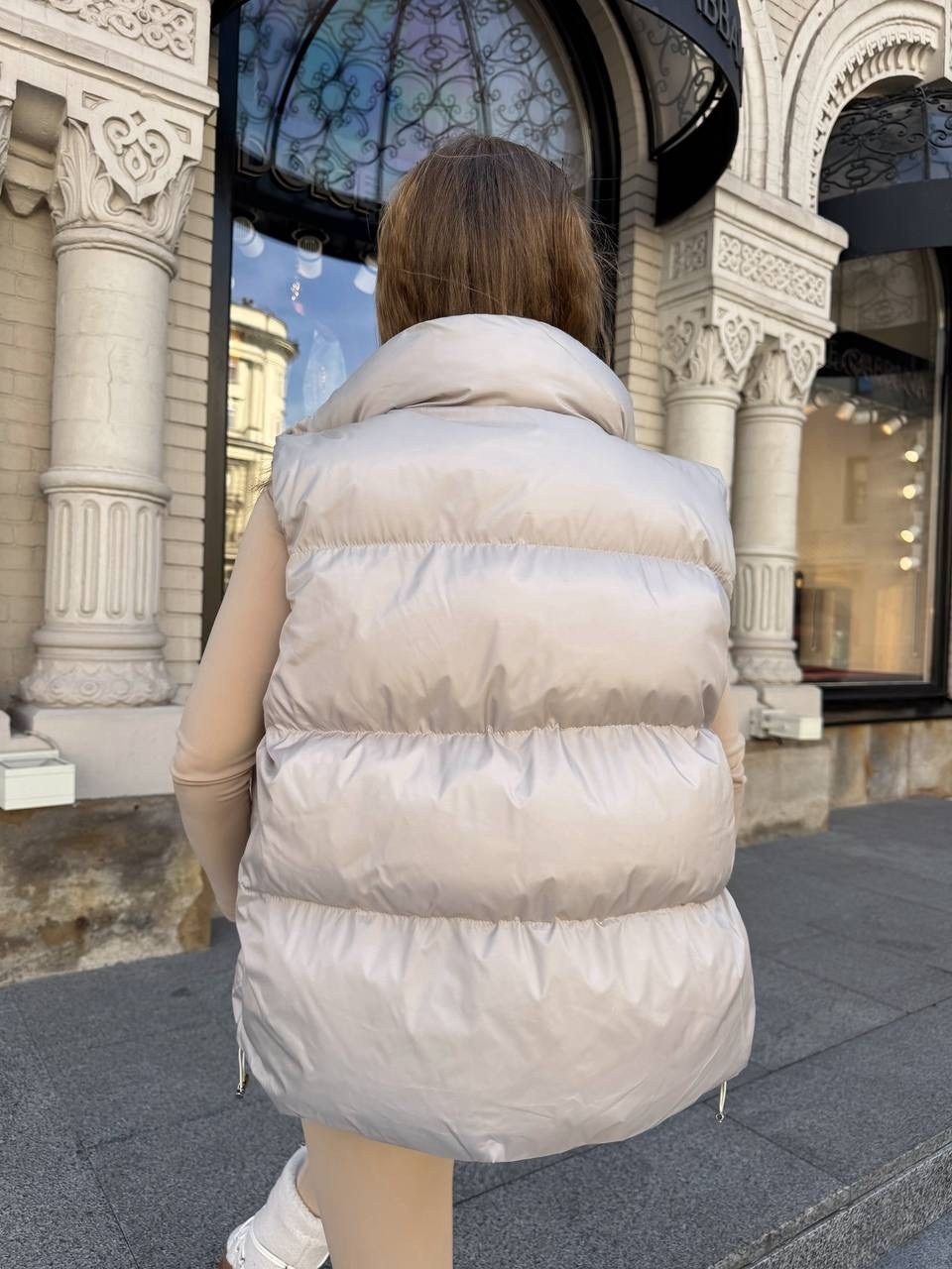 жилет,жилетка женская,жилетка,бежевая жилетка