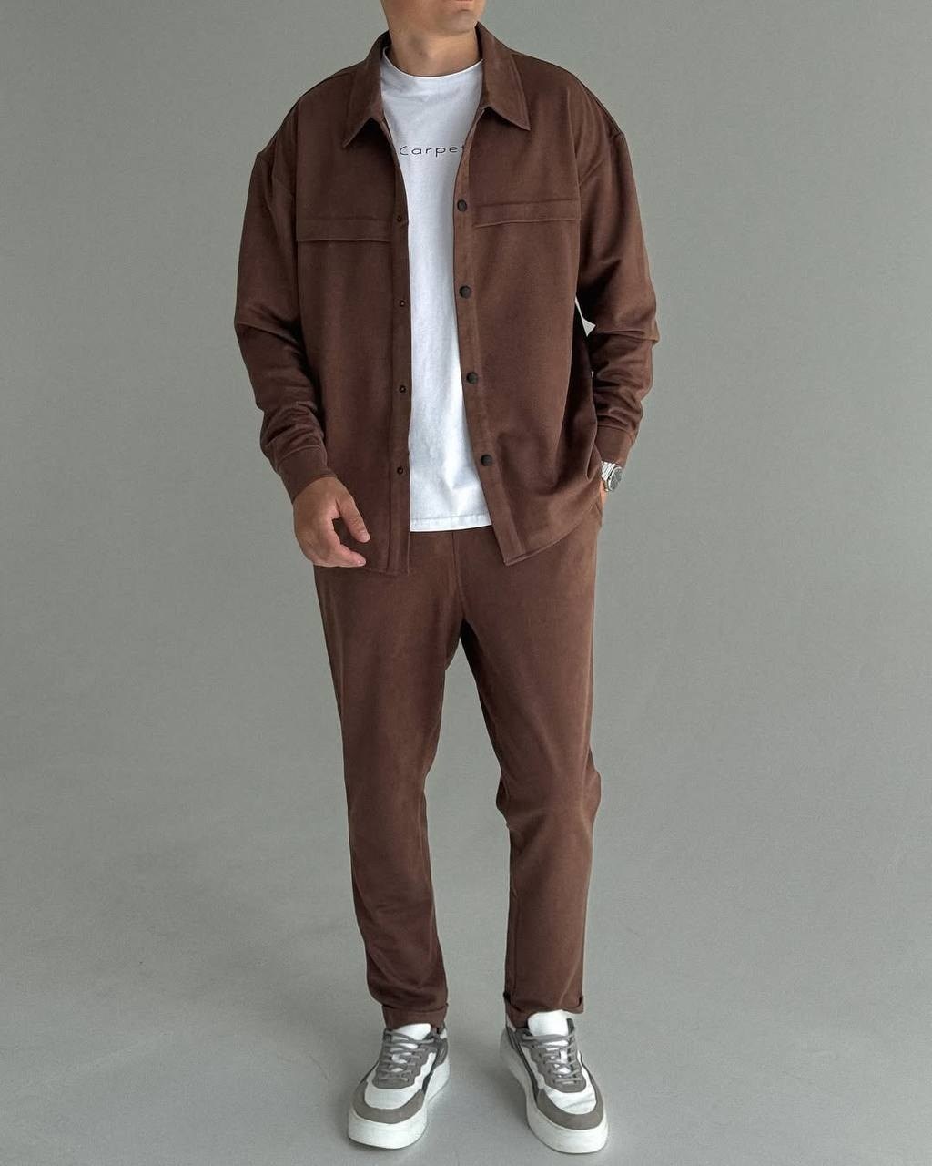 мужская мода,мужской костюм оверсайз,костюм вельветовый с рубашкой,костюм двойка мужской,мужской костюм двойка рубашка