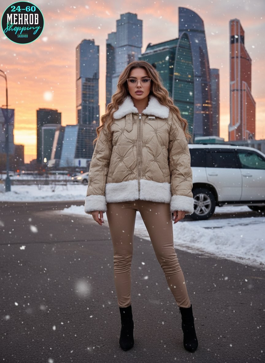 женская зимняя куртка,зимняя куртка,зимние куртки и пуховики,куртка женская,куртка с мехом светлая