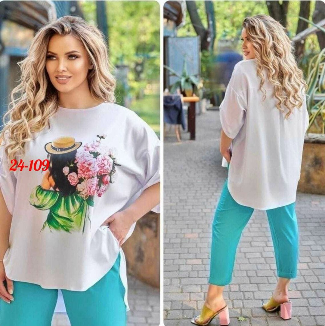 летний повседневный костюм двойка,костюм свободного кроя,летние костюмы женские,костюм двойка женская,летние костюмы