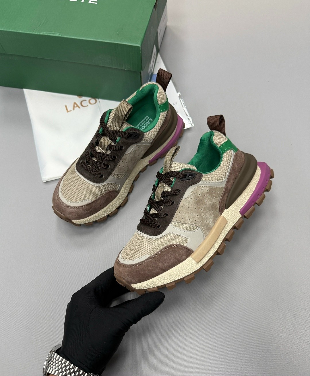 кроссовки lacoste,кроссовки elite active lacoste,кроссовки мужские lacoste,lacoste low-top casual shoes women's light brown green,