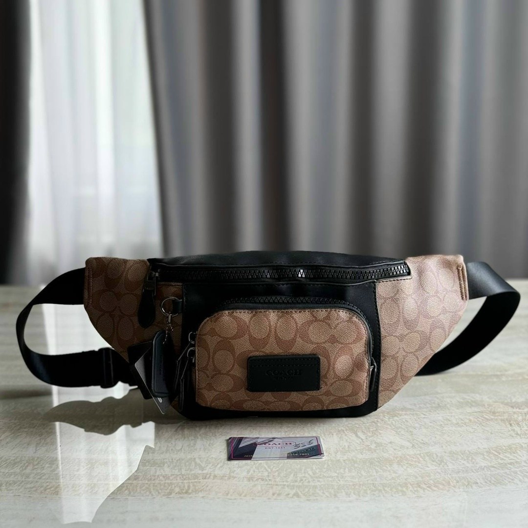 мужская поясная сумка,поясная сумка,сумка coach мужская,coach сумка на пояс,сумка на пояс