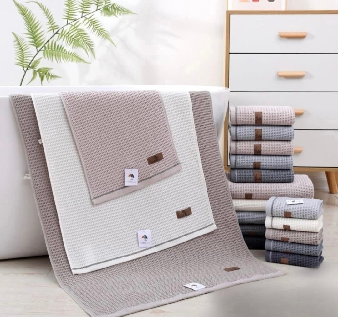 комплект полотенец,набор вафельные полотенца,вафельное полотенце,полотенец набор,полотенце для рук вафельное