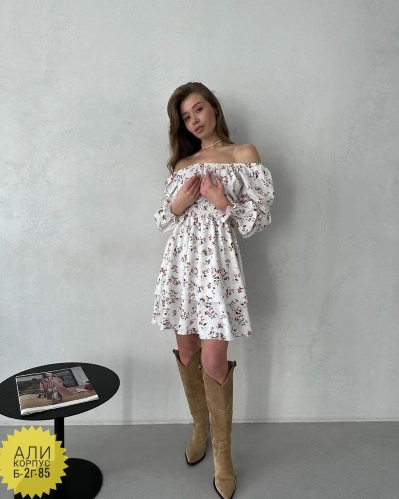 женское платье летнее,платье с объемными рукавами,женское платье,платья платье летнее,летнее платье