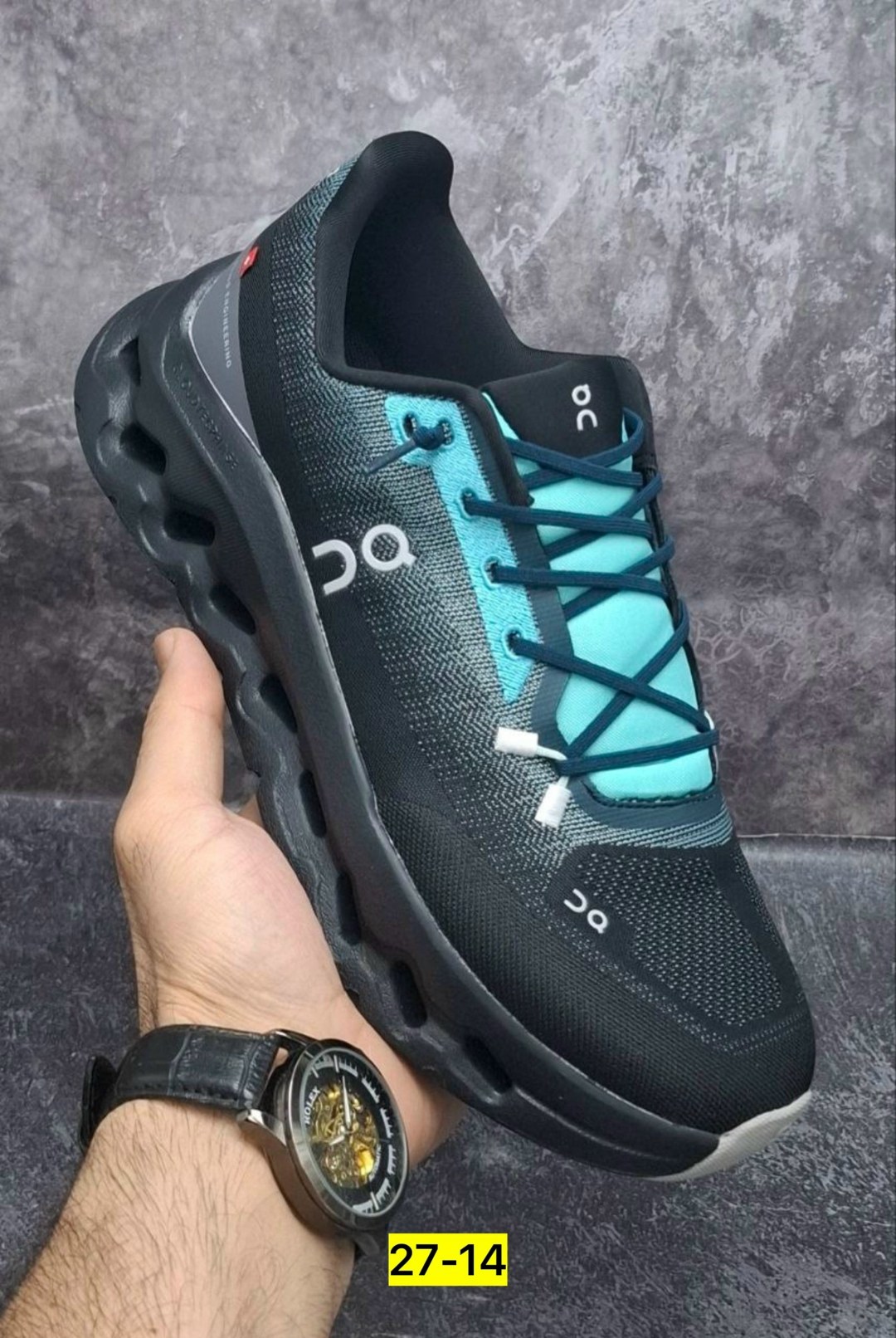 кроссовки,мужские кроссовки,водонепроницаемые кроссовки cloudrunner 2 on running серый,спортивная , для бега