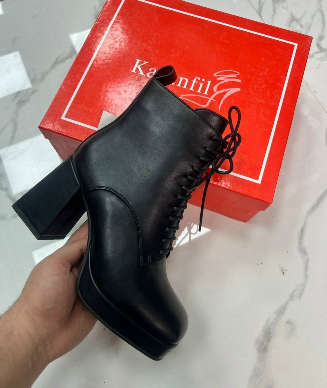 ,женские ботильоны,ботильоны,ламода женские ботильоны,черные ботильоны