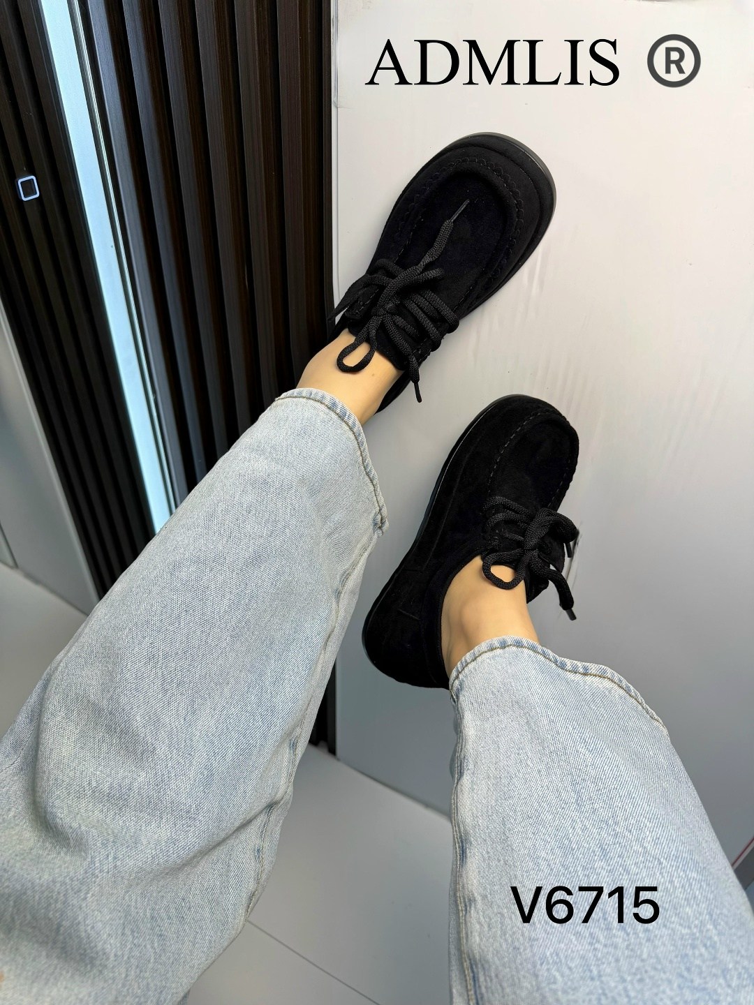 ,лоферы замшевые на шнуровке,женские полуботинки, повседневные, женская