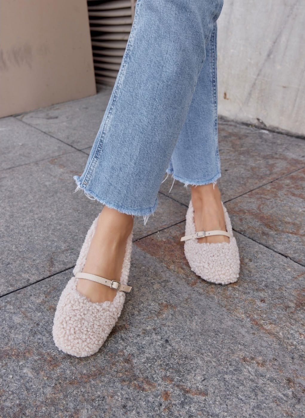 эспадрильи женские,женские балетки,повседневная ,балетки,меховая