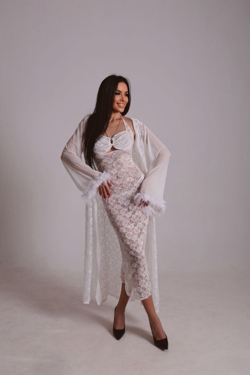 пеньюар для невесты,пеньюар для невесты в пол,пеньюар свадебный,кружевной пеньюар,пеньюар женский кружевной